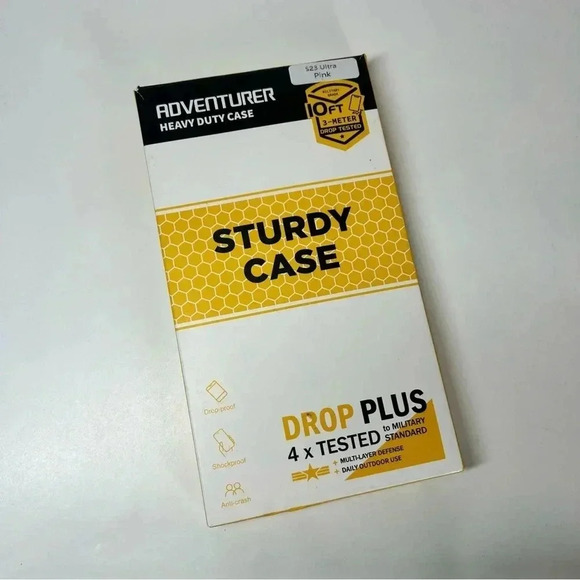 Galaxy S23 Ultra phone case pink and magenta - Picture 6 of 7